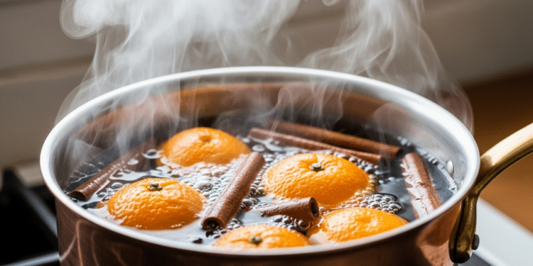 A união natural de tangerina e canela que perfuma e purifica sua casa