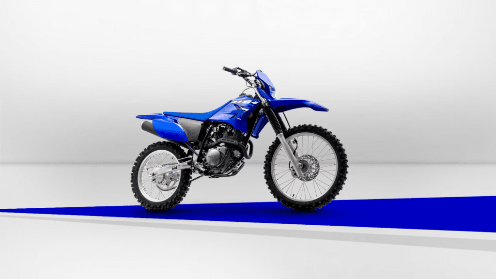 TT-R 230 em exposição - Créditos: Divulgação/Yamaha