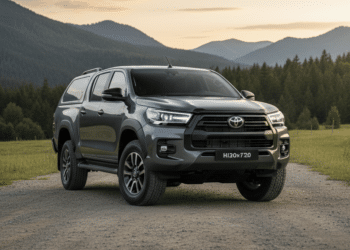 Imagem conceito de uma nova Hilux