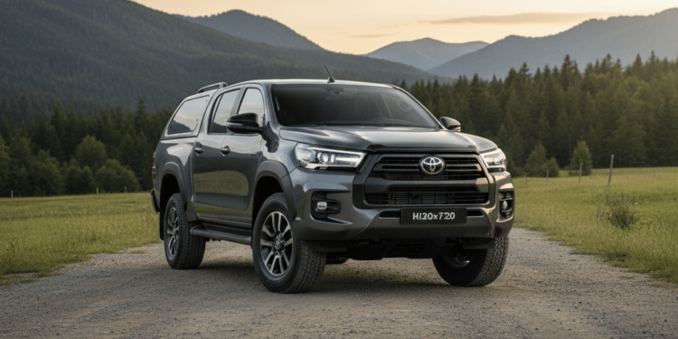 Imagem conceito de uma nova Hilux