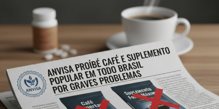 Anvisa proíbe café de marca e suplemento conhecido em todo o Brasil por problemas graves