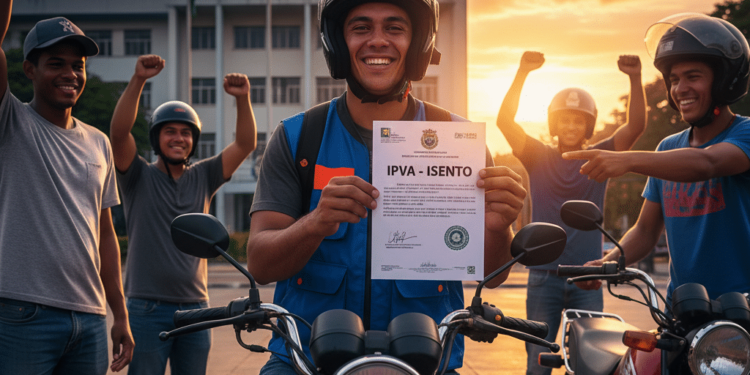 Motociclistas de baixa renda têm isenção do IPVA como novo programa