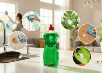 Os 7 usos incríveis para o detergente em casa que vão além da cozinha
