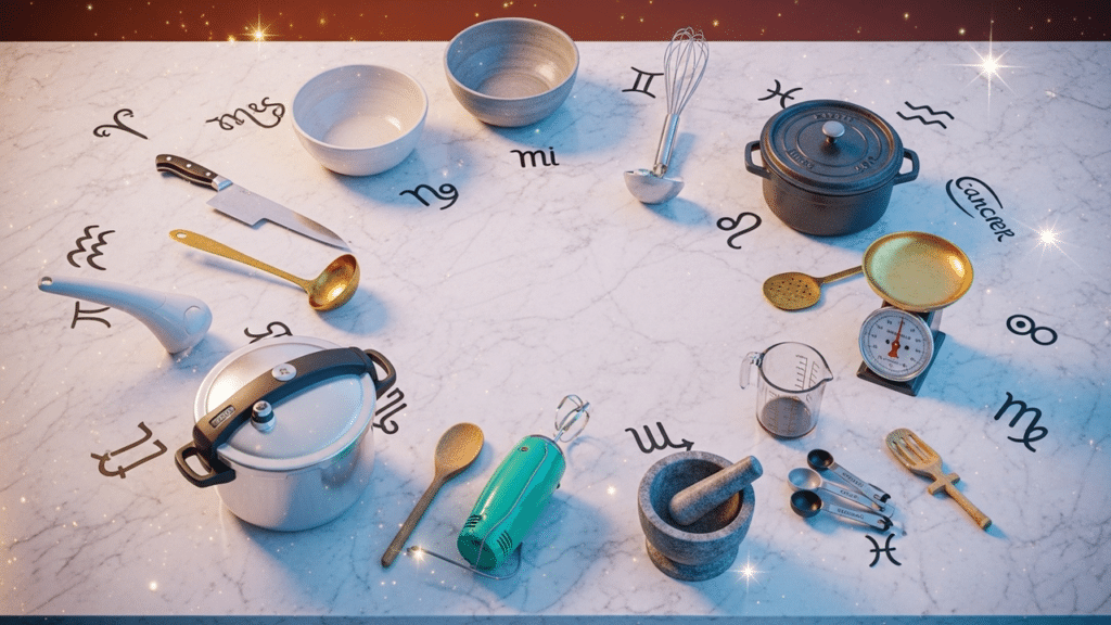 Qual item você seria na cozinha, de acordo com seu signo