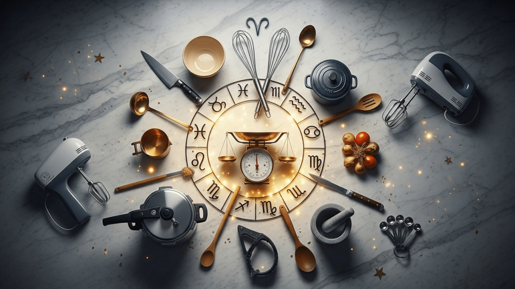 Qual item você seria na cozinha, de acordo com seu signo
