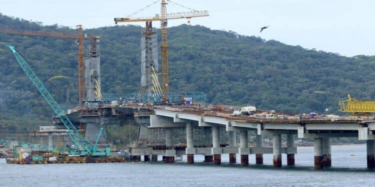 Obras da ponte que vai mudar tudo entre duas cidades no Paraná seguem em ritmo acelerado com investimento de R$ 400 milhões