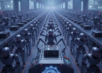 Empresa chinesa revela 'exército de robôs' que trabalham 24 horas por dia