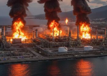 Refinaria de petróleo na Venezuela é tomada por incêndio de grandes proporções