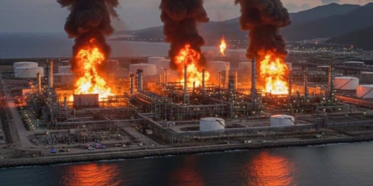 Refinaria de petróleo na Venezuela é tomada por incêndio de grandes proporções