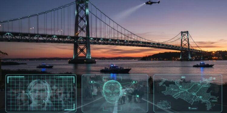 Florianópolis investe R$ 40 milhões em melhorias para segurança da Ponte Hercílio Luz e moderniza o monitoramento da cidade com reconhecimento facial