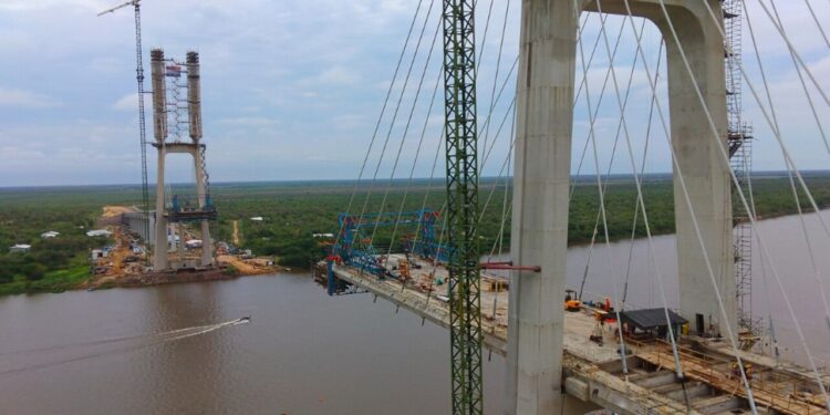 Ponte Bioceânica avança para fase final com 84% das obras e melhora conexão entre países vizinhos com investimento de R$ 575 milhões