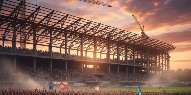 Construção do maior estádio 'fantasma' entra na fase mais crítica e torcedores se animam com a possível presença na Copa do Mundo de 2030