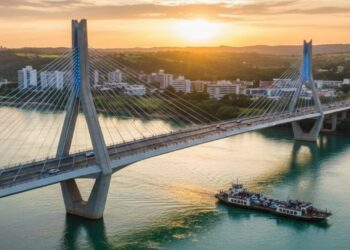 Nova ponte de R$ 400 milhões revoluciona ligação entre cidades do Paraná e promete 'aposentar' balsas na região