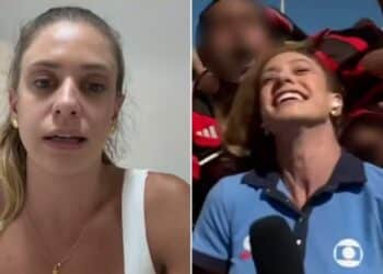 Repórter esportiva da Globo quebra o silêncio após ser agredida ao vivo