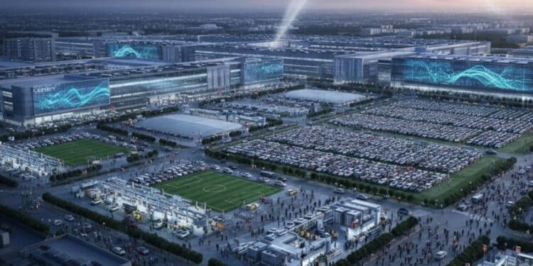 Fábrica da BYD em Zhengzhou