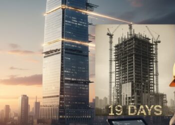 Conheça as impressionantes construções mais rápidas da história, incluindo arranha-céu erguido em 19 dias