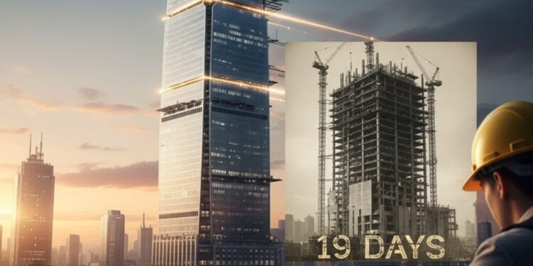 Conheça as impressionantes construções mais rápidas da história, incluindo arranha-céu erguido em 19 dias