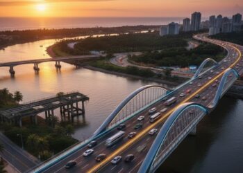 Ponte do Itapanhaú ganha modernização histórica e revoluciona o trânsito no litoral paulista com investimento milionário