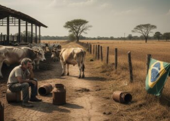 Setor do leite enfrenta colapso e produtores vivem crise no Brasil