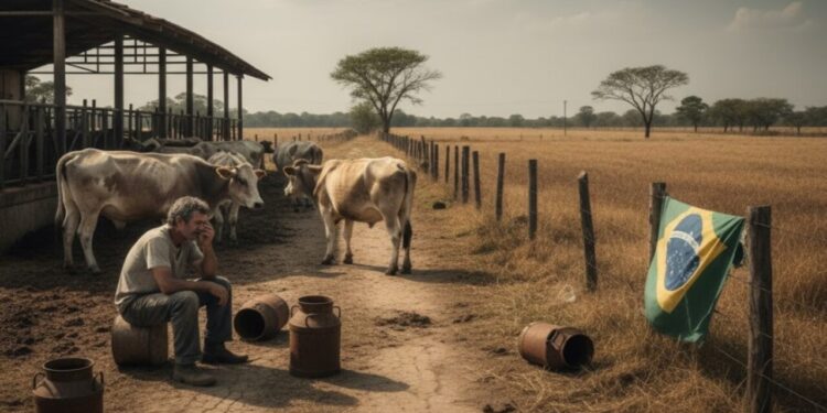 Setor do leite enfrenta colapso e produtores vivem crise no Brasil