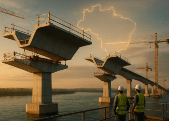Fui ver a obra a nova ponte do Tocantins e ver 75% dela pronta me emociona