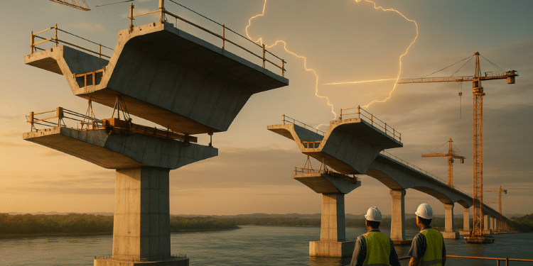 Fui ver a obra a nova ponte do Tocantins e ver 75% dela pronta me emociona