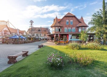 Parque Vila Germânica (Parque Vila Germânica) local da Oktoberfest de Blumenau