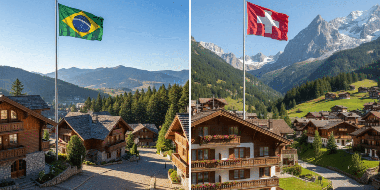 Cidade surpreende e ganha título de "Suíça Brasileira"