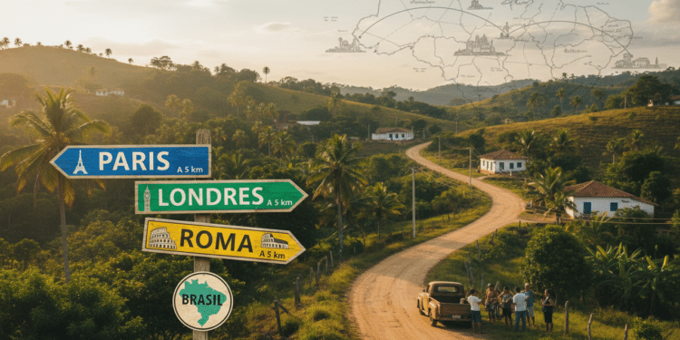 Tem Paris, Londres e até Roma no Brasil e você talvez nem saiba