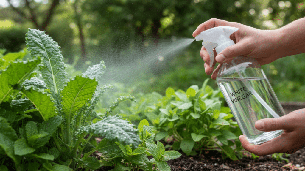 O truque com vinagre que mudou completamente minhas plantas do jardim