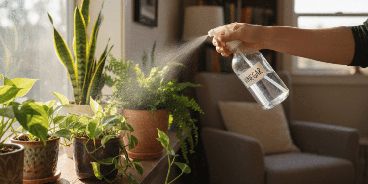 O truque com vinagre que mudou completamente minhas plantas do jardim