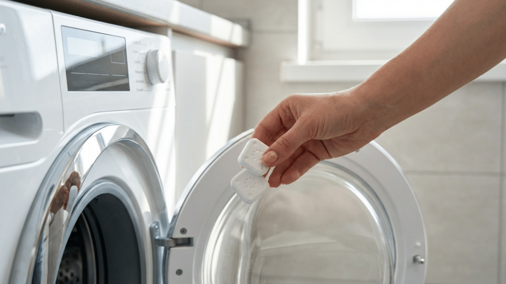 O truque perfeito para acabar de vez com o mau cheiro da máquina de lavar nas roupas