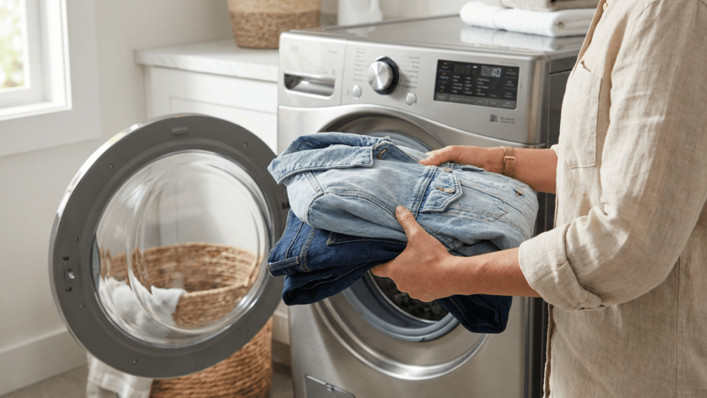 Seu jeans está desbotando depressa? Saiba o que você pode estar fazendo errado na lavagem