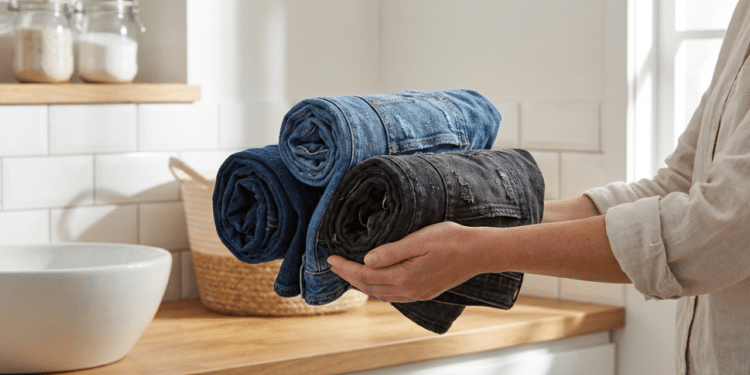 Seu jeans está desbotando depressa? Saiba o que você pode estar fazendo errado na lavagem