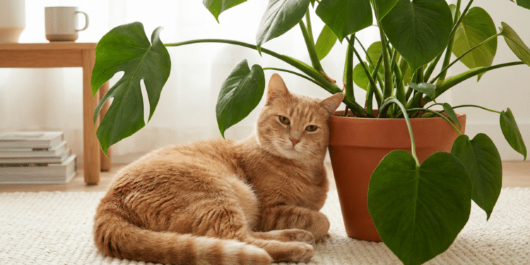 Opte por plantas naturais que não liberam toxinas nem causam reações adversas nos felinos.