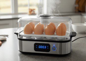 A panelinha elétrica que cozinha até 7 ovos em poucos minutos e facilita o seu dia a dia