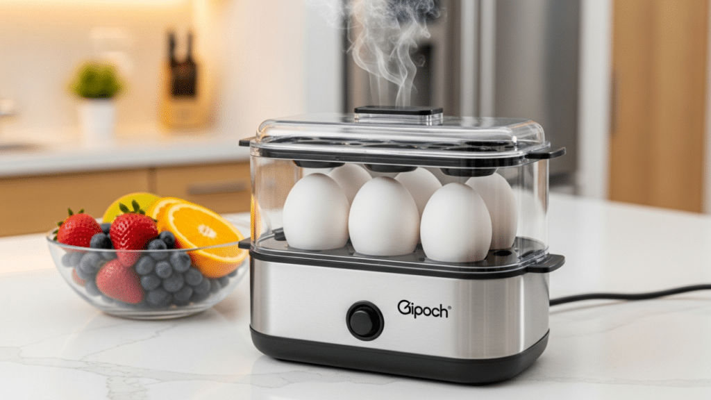 A panelinha elétrica que cozinha até 7 ovos em poucos minutos e facilita o seu dia a dia