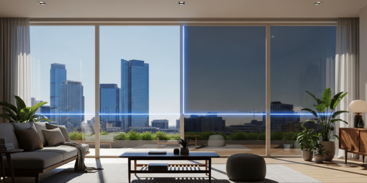 O fim das cortinas: nova tecnologia de vidro com escurecimento eletrônico transforma a casa moderna
