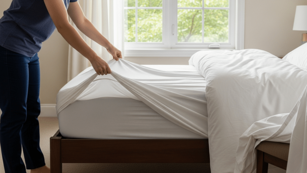 Saiba quando trocar lençóis no verão para evitar umidade, suor e desconforto nas noites quentes