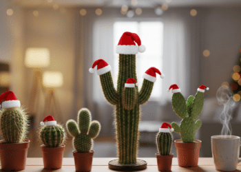 O cacto de Natal que virou tendência e está transformando a decoração de fim de ano