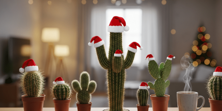 O cacto de Natal que virou tendência e está transformando a decoração de fim de ano