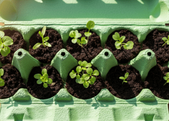 O truque com caixa de ovos para cultivar uma horta em qualquer lugar sem ocupar espaço