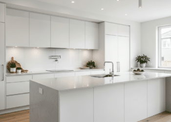 A cor queridinha das cozinhas modernas que ilumina o ambiente e combina com qualquer estilo