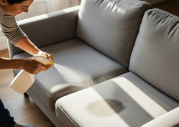O segredo para limpar sofá com mistura caseira e manter ele cheiroso e livre de sujeiras