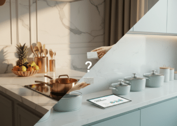 Adeus mármore, nova tendência queridinha das cozinhas mais modernas do Brasil que custa muito menos