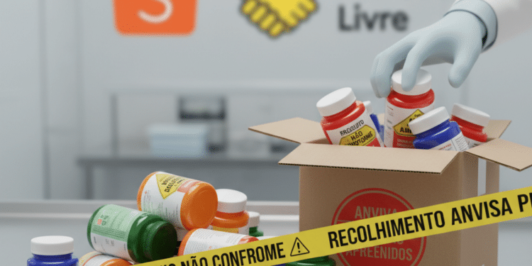 Anvisa determina o recolhimento de suplementos da Shopee e Mercado Livre e o alerta é sério 12/11