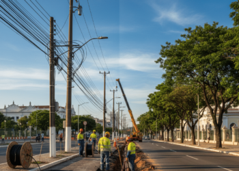 Nova lei foi aprovada no país e agora todos os fios dos postes devem ser colocados debaixo da terra neste local