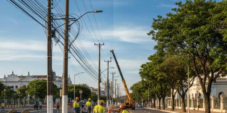 Nova lei que já está aprovada no Brasil diz que todos os fios dos postes devem ser enterrados e promete dar uma nova cara para as cidades brasileiras