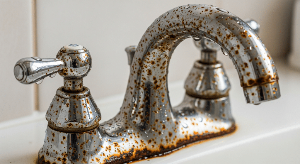 O truque com papel alumínio que elimina ferrugem das torneiras em minutos