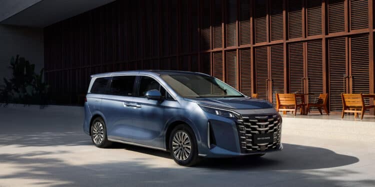 BYD M9 - Créditos: Divulgação/BYD